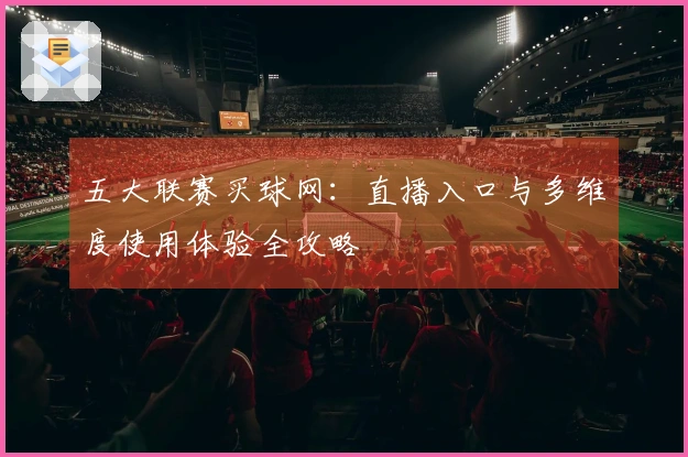 五大联赛买球网：直播入口与多维度使用体验全攻略